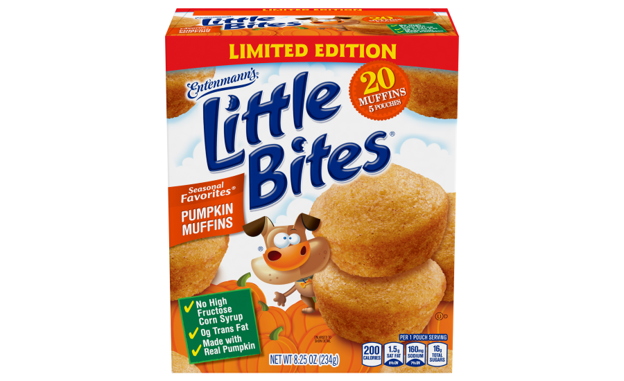 Little Bites relaunches Pumpkin Muffins Snack Food & Wholesale Bakery