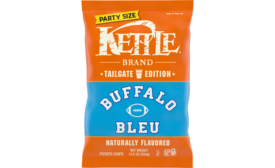 Kettle Brand introduces Buffalo Bleu Flavored Tailgate Edition chips