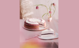 Lady M debuts new Lavender Mille Crêpes Cake flavor