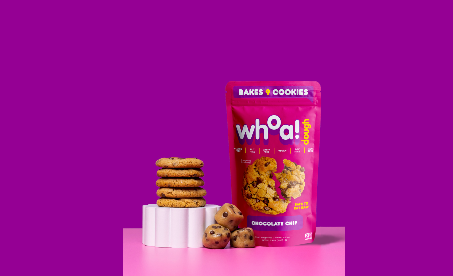 Whoa Dough launches allergen-friendly Chocolate Chip Cookie Dough ...