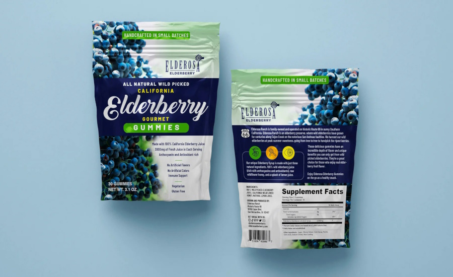 Elderosa Elderberry Ranch debuts All Natural Elderberry Gourmet Gummies
