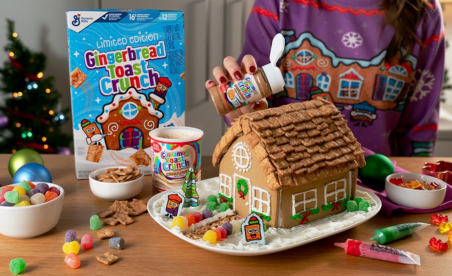 General Mills releases limited-edition Cin-Gerbread House Kit for holidays