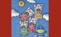 LesserEvil repeats Disney collaboration with Toy Story Lil’ Puffs snack collection