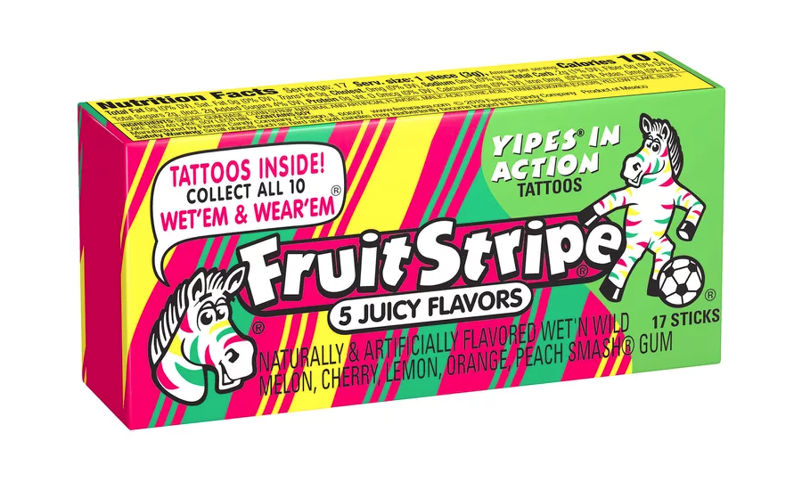 Rip Ferrara Discontinues Fruit Stripe Gum After Six Decades Snack Food And Wholesale Bakery 7261