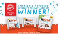 Kinder Chocolate voted chocolate Product of the Year winner