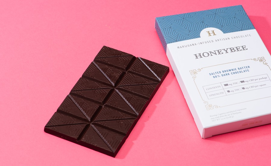 Honeybee Dark Chocolate Bar