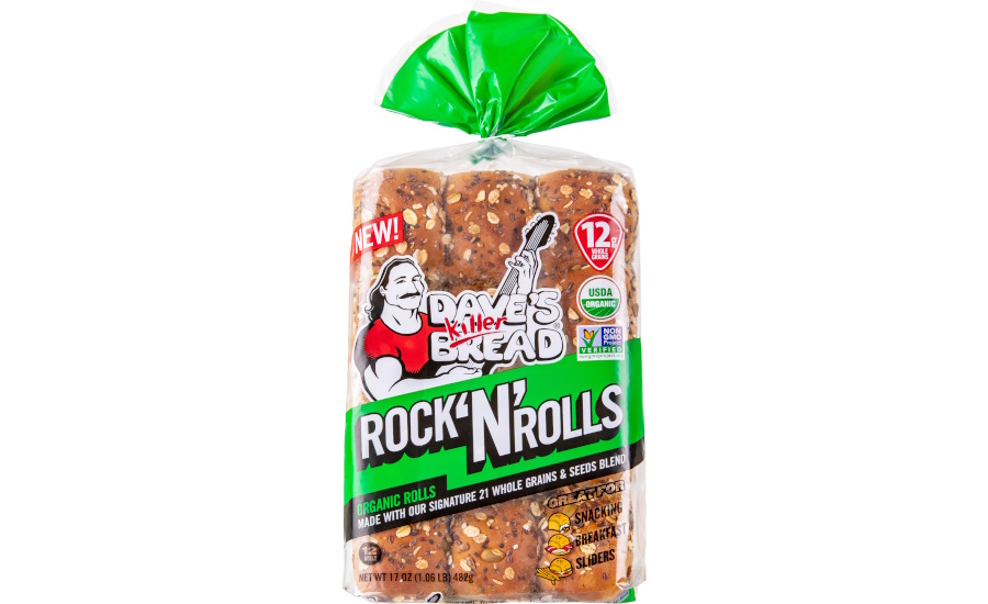 Dave's Killer Bread launches Organic Rock 'N' Rolls | Snack Food