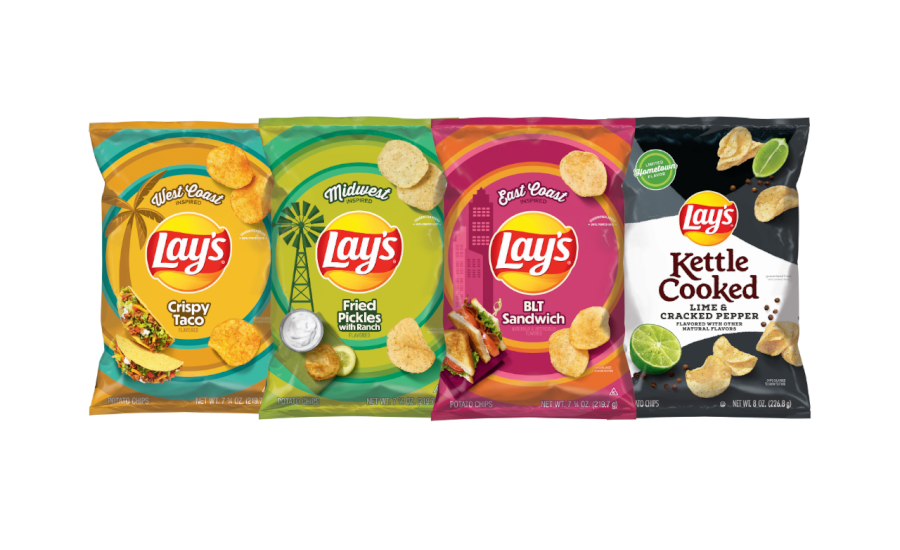 Lay's relaunches four fan-favorite chip flavors inspired by American ...