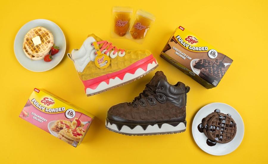 Eggo debuts protein-packed waffles, custom sneakers