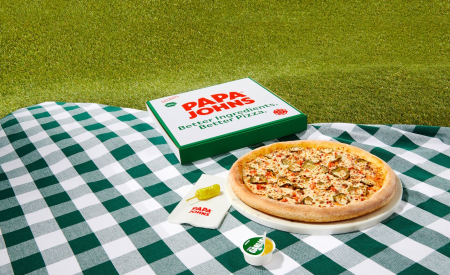 Papa Johns rereleases Cheesy Burger Pizza