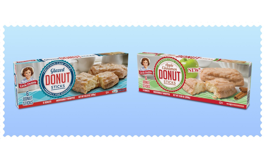 Little Debbie debuts Apple Cinnamon Donut Sticks