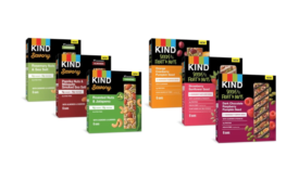 Kind debuts new Savory and Seeds, Fruits & Nuts bars
