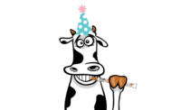 Goetze's celebrates cow mascot's 10th birthday