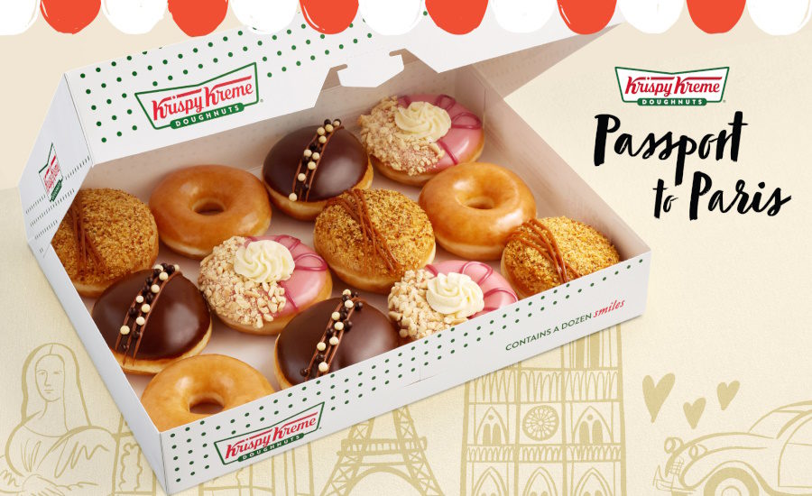 Krispy Kreme announces 'Passport to Paris' doughnuts