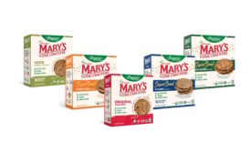 Mary's Gone Crackers unveils new packaging
