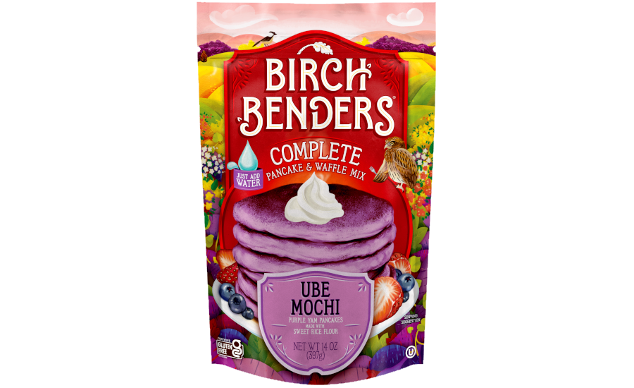 Birch Benders introduces Ube Mochi Pancake Mix