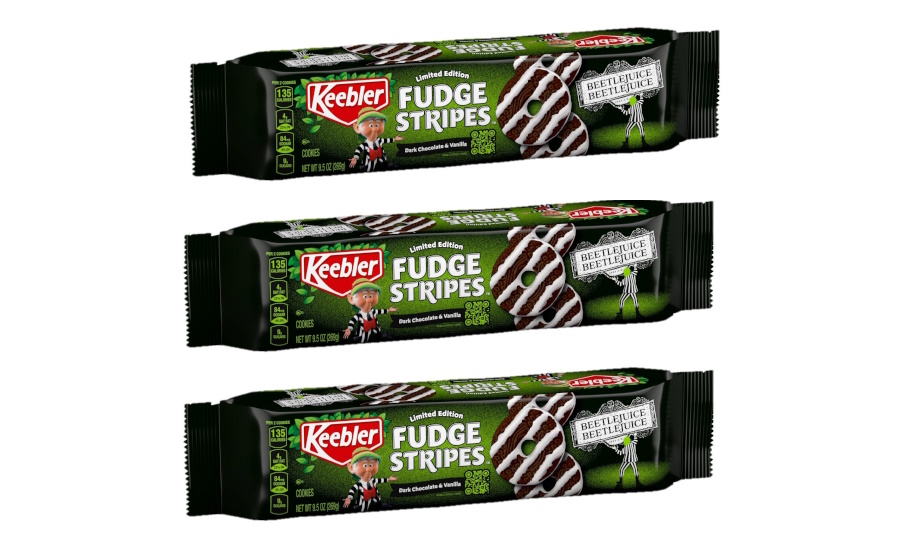 Keebler releases fudge-striped 'Beetlejuice' cookies