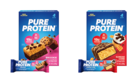 Pure Protein debuts protein bars, popped crisps at Walmart