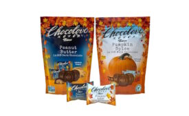 Chocolove rereleases LTO Pumpkin-Shaped Fall Bites