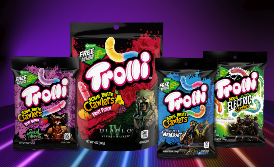 Trolli launches LTO collectible gummy packs with Xbox