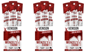 Wenzel's Farm launches Venison Snack Sticks