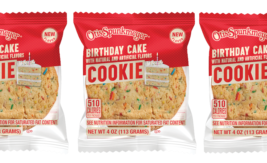 Otis Spunkmeyer launches Birthday Cake Cookie