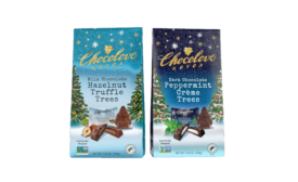 Chocolove rereleases holiday chocolate in new stand-up bags