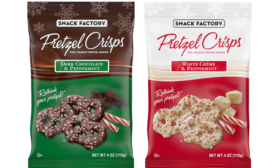 Snack Factory Pretzel Crisps return holiday flavors to shelves