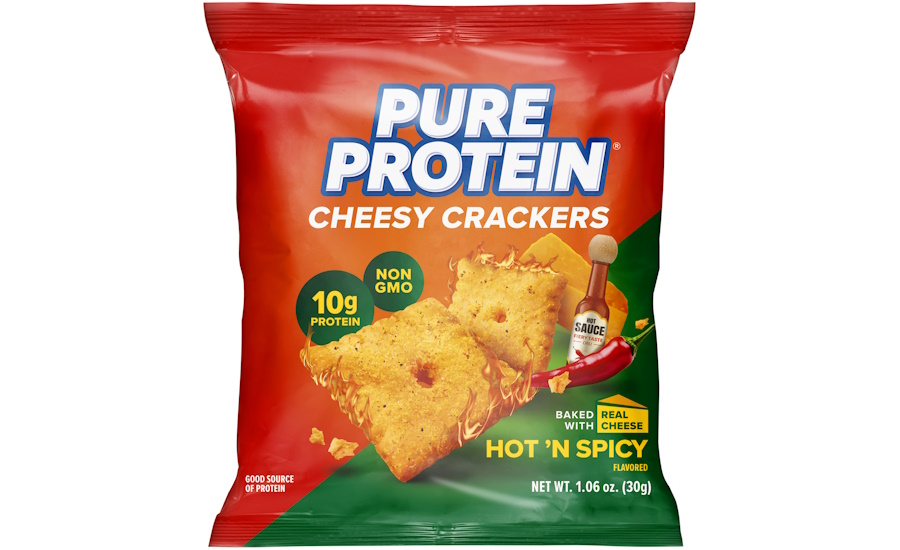 Pure Protein launches Hot 'N Spicy Cheesy Crackers