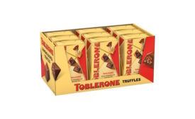 Toblerone debuts individually wrapped truffles