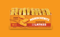 Manischewitz releases frozen potato pancakes