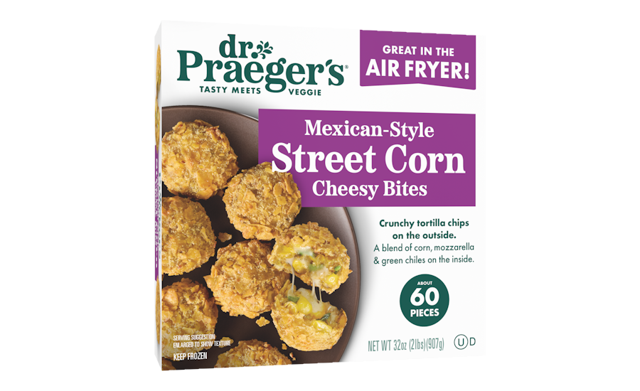 Dr. Praeger's debuts Mexican-Style Street Corn Cheesy Bites