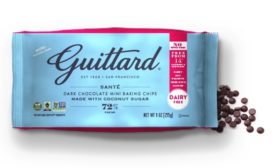 Guittard release coconut-sugar-sweetened dark chocolate mini chips