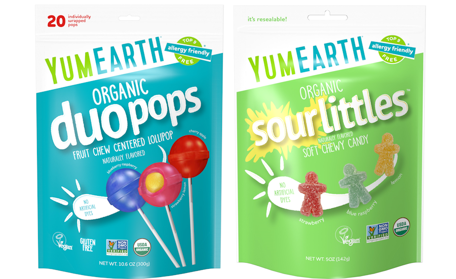 YumEarth introduces Sour Littles and Duo Pops