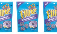 Flipz launches Blueberry Donut pretzels as 7-Eleven exclusive