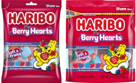 Haribo berry hearts Valentine's Day