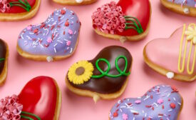 Krispy Kreme debuts Hearts in Bloom doughnut collection