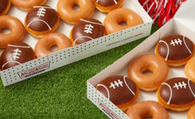 Krispy Kreme celebrates 'Big Game' with Football Dozen