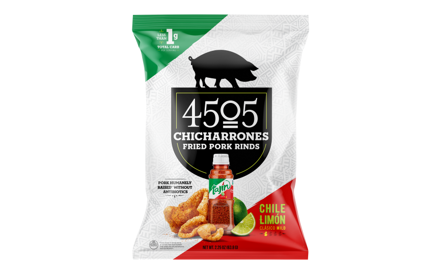 4505 Meats and TajÃ­n debut Chile LimÃ³n Chicharrones pork rinds | Snack Food & Wholesale Bakery
