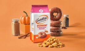 Goldfish, Dunkin' partner to launch Pumpkin Spice Grahams