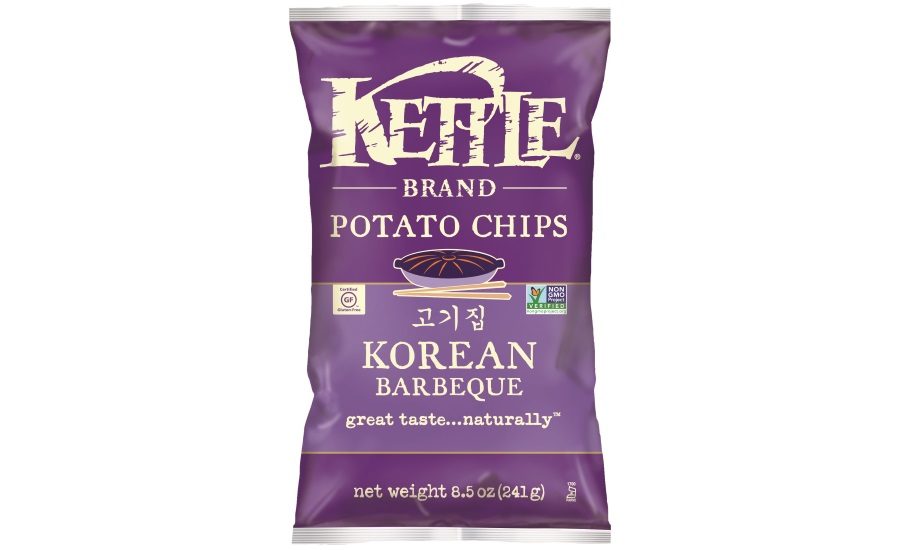 Kettle Chips Moscow Mule and Korean Barbecue potato chips 20170406