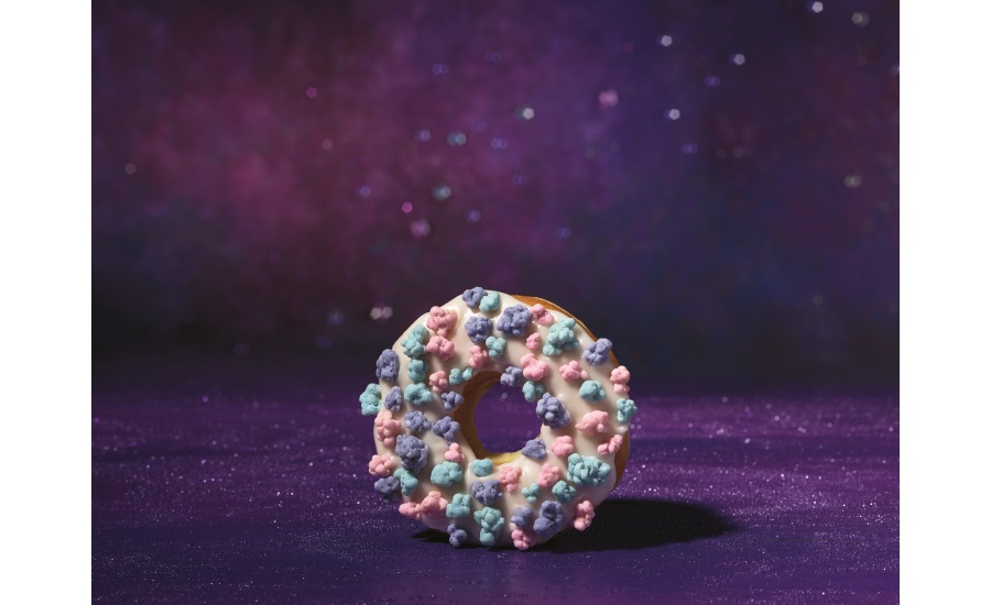 Dunkin Donuts Comet Candy doughnut