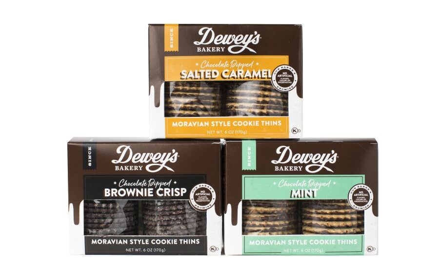 Deweys Bakery Doughnut Shop Collection And Chocolate Dipped Moravian Style Cookie Thins 2018 7391