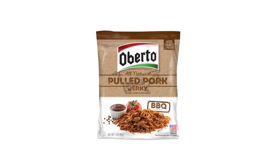 Oberto pulled pork jerky