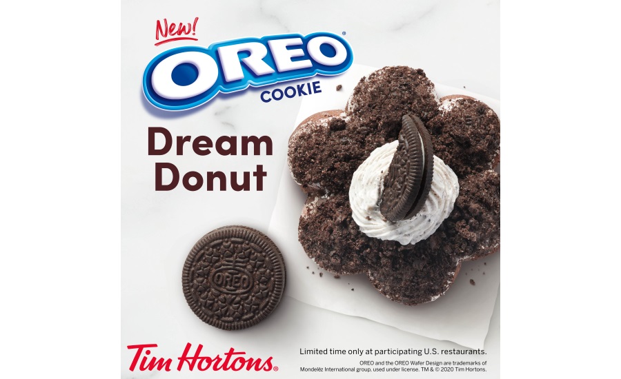 Tim Hortons® U.S. Launches Handcrafted Dream Donuts featuring a New OREO®  Cookie* Dream Donut