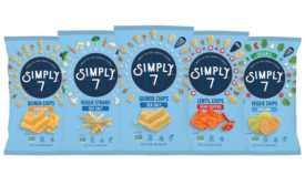 Simply 7 Snacks Gluten-free and Non-GMO Sea Salt Veggie Straws & Fiery Pepper Lentil Chips now in stores