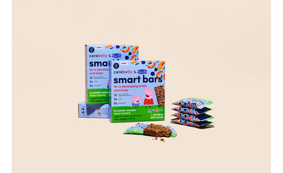 Cerebelly, the science-based children's food brand, collaborates with Peppa  Pig for launch of Smart Bars | 2020-10-26 | Snack Food & Wholesale Bakery
