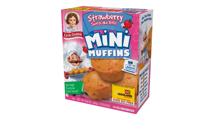 Little Debbie Strawberry Shortcake Mini Muffins | 2021-01-15 | Snack ...