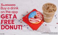 Tim Hortons debuts Independence Day Donut for 4th of July