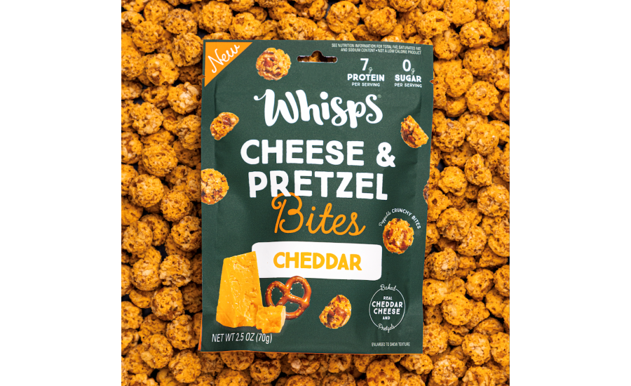 Whisps debuts Cheese & Pretzels Bites Snack Food & Wholesale Bakery